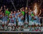 La Argentina de Lionel Messi consiguió su tercera Copa del Mundo en Qatar. FOTO: JUAN ANTONIO SÁNCHEZ