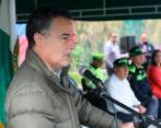 El gobernador de Antioquia, Aníbal Gaviria, hizo un llamado a prevenir la accidentalidad vial. FOTO: CORTESÍA GOBERNACIÓN