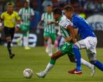 Jéfferson Duque durante el último encuentro ante Millonarios. FOTO: MANUEL SALDARRIAGA
