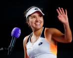 La tenista Camila Osorio, en el listado de las mujeres poderosas de Colombia 2022 según Forbes. FOTO GETTY 
