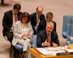 El presidente Iván Duque estuvo presente en el Consejo de Seguridad de la ONU hablando de la política de Paz con Legalidad. FOTO: COLPRENSA