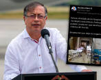 El tuit del presidente alcanzó a tener más de 24.500 visualizaciones en la red social. FOTO: PRESIDENCIA/ARCHIVO PARTICULAR