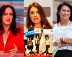 Las congresitas fueron escogidas por el Centro Democrático para intervenir después del presidente electo, Gustavo Petro. FOTOS: COLPRENSA Y CORTESÍA