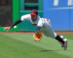 Óscar Mauricio Mercado (Cleveland Guardians), quien nació en Cartagena el 16 de diciembre de 1994, ha sido el colombiano con mejor desempeño en el inicio del 2022 en la MLB. FOTO Getty 