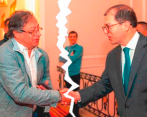Petro y Barbosa han protagonizado varios enfrentamientos desde que inició el actual Gobierno. FOTO CORTESÍA