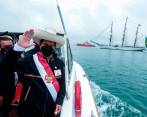 El presidente de Perú, Pedro Castillo, planteó hacer un referendo para definir si su país cede acceso al mar a Bolivia. FOTO: Twitter oficial Presidencia de Perú @PedroCastilloTe