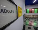 La variación en las técnicas de Daniel Salamanca también carga de significado las diferentes obras, así algunas tengan apariencia mecánica y estén hechas a mano. FOTO EDWIN BUSTAMANTE
