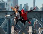 MJ, representada por Zendaya y Spider-Man, interpretado por Tom Holland en una escena de la película. FOTO Cortesía Sony P. 