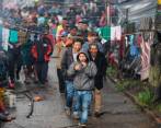 La Alcaldía estima que en el Parque Nacional había 1.800 personas. Sin embargo, aseguró que no todos los que pernoctaban allí son indígenas. FOTO colprensa