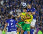 Millonarios venció en la primera fecha de Copa Sudamericana 3-0 a Defensa y Justicia. FOTO Colprensa