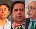 Daniel Quintero, Juan Fernando Cristo y Andrés Pastrana ya tienen sus propios partidos avalados por el Consejo Nacional Electoral. FOTOS: El Colombiano y Colprensa