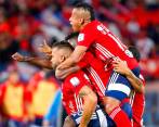 Medellín venció a Envigado y asumió el liderato del cuadrangular B con ocho puntos. FOTO MANUEL SALDARRIAGA