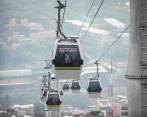 La ciudad cuenta con seis líneas de metrocable. FOTO Carlos Velásquez