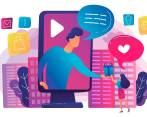 Los giveaways son una nueva manera de realizar concursos en redes sociales. En Colombia se regulan bajo una serie de procesos legales para garantizar su transparencia. Ilustración Sstock.