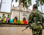 En Ituango operan cuatro grupos armados ilegales: disidencias de las Farc, ELN, Autodefensas Gaitanistas y Clan del Golfo. La Fuerza Pública no logra contener el accionar de estos grupos. FOTO Juan Antonio Sánchez
