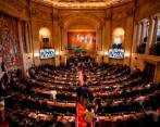 Los integrantes de las comisiones terceras del Senado y Cámara de Cambio Radical fueron quienes se retiraron del recinto. FOTO: COLPRENSA