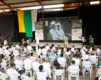 El encuentro fue liderado por el sacerdote Francisco de Roux. Foto: Camilo Suárez
