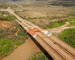 El Tienditas es el puente internacional más grande de la zona de frontera. Fue inaugurado en 2017, pero no ha entrado en funcionamiento aún. FOTO Camilo Suárez Echeverry