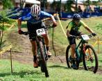 Las colombianas dieron una cátedra de categoría en la prueba de cross country y se quedaron con el oro y la plata en los Panamericanos. FOTO: COMITÉ OLÍMPICO COLOMBIANO.