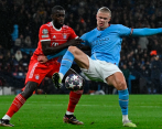 Erling Haaland suma 32 goles en Liga de Campeones. FOTO GETTY