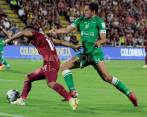 La Equidad y Tolima se enfrentan por la cuarta fecha de los cuadrangulares semifinales de la Liga Betplay. FOTO DIMAYOR 