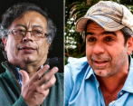Los precandidatos presidenciales Gustavo Petro y Alejandro Char. FOTO COLPRENSA
