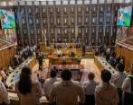 Tanto en la Asamblea de Antioquia como en el Concejo de Medellín avanzan los procesos para seleccionar a las cabezas que liderarán las contralorías entre 2022 y 2025. FOTO CAMILO SUÁREZ