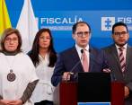 El grupo de la Fiscalía que indaga a la SAE lo integran el fiscal Francisco Barbosa, su vicefiscal Martha Mancera, la delegada para las Finanzas Criminales, Luz Ángela Bahamón, y el director anticorrupción de la entidad, Eduar Calderón. FOTO: Cortesía