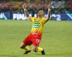 Leo Castro anotó 15 goles este semestre y se convirtió en el goleador de la Liga BetPlay II. FOTO MANUEL SALDARRIAGA