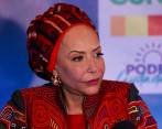 La senadora Piedad Córdoba pidió que el Congreso debate sobre los medios de comunicación. FOTO: Colprensa