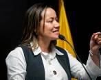 La ministra de Salud, Carolina Corcho, descartó el uso obligatorio de tapabocas. FOTO: Colprensa. 