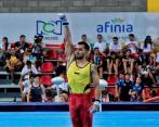 El antioqueño Andrés Felipe Martínez fue el depostista que más medallas obtuvo en la presente edición de los Juegos Bolivarianos, con cinco oros. fOTO: Cortesía comité olímpico colombiano.