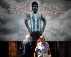 Diego Armando Maradona anotó 346 goles en su carrera. Foto Efe