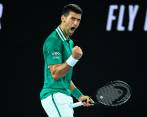 Djokovic alcanzó por novena ocasión las semifinales del Abierto de Australia. FOTO EFE