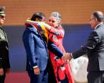 Carlos Pizarro, padre de la cogresista, y Gustavo Petro pertenecieron al M-19. FOTO CORTESÍA 