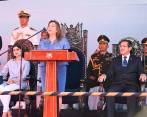 Dina Boluarte es la presidenta de Perú tras la destitución de Pedro Castillo. FOTO CORTESÍA 