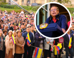 En su discurso, el presidente no profundizó en el contenido de sus reformas y reiteró el discurso que dio para sus propuestas de campaña. FOTO: PRESIDENCIA