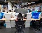 La sede de la Personería ha sido objeto de varias inundaciones, por eso su líder pide traslado a otro lugar. FOTO Edwin Bustamante