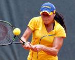 María Fernanda Herazo participará esta semana en otro torneo en territorio argentino. Lo hará en compañía de Lexie Stevens. FOTO Jaime Pérez