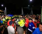 El cuerpo de Darío Gómez llegó al coliseo Yesid Santos pasadas las 10:00 de la noche del miércoles. FOTO: ESNEYDER GUTIÉRREZ