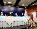 Víctimas hablaron ante el secretario general de la ONU, António Guterres, y el presidente Iván Duque, en el marco de los cinco años del Acuerdo de Paz.
