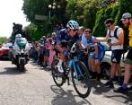 Éiner Rubio, el mejor colombiano en la clasificación general del Giro de Italia. FOTO CORTESÍA TEAM MOVISTAR