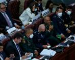 Imagen de referencia sobre el ministro de Defensa Diego Molano en la Cámara de Representantes. FOTO: COLPRENSA