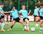 El plantel sub-17 ya entrena en Mumbai pensando en la final. FOTO: GETTY
