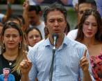 El alcalde de Medellín Daniel Quintero, hoy suspendido por su presunta participación en política, fue criticado por la SIP por sus hostigamientos a El Colombiano. FOTO: MANUEL SALDARRIAGA