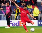 Se creía que la salida de Mohamed Salah del equipo de Anfield podría darse el próximo año, pero el egipcio renovó por tres años más y seguirá como compañero del colombiano Luis Díaz. FOTO getty