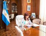 La vicepresidenta de Argentina, Cristina Fernández, es señalada por presunta corrupción. FOTO: EFE
