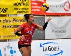 María Alejandra jugó en Zesar Vollleyball Franches Montagnes (Suiza). La siguiente temporada lo hará en Francia. FOTO cortesía 