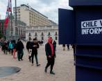El proceso constituyente de Chile comenzó tras el estallido social de 2019. El voto este domingo será obligatorio. FOTO GETTY