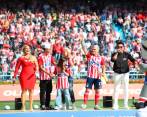 La afición barranquillera llenó el estadio Metropolitano para darle la bienvenida a Juan Fernando Quintero. FOTO: AFP